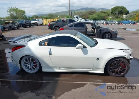 2007 Nissan 350Z из США, поврежденный, VIN JN1BZ34DX7M506843